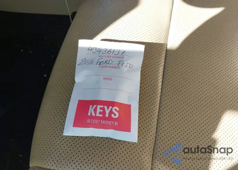 2016 Ford F-150 Lariat from USA, damaged, VIN 1FTEW1CP2GFB41498